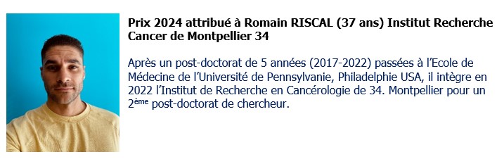 Romain RISCA, Institut Recherche Cancer de Montpellier 34